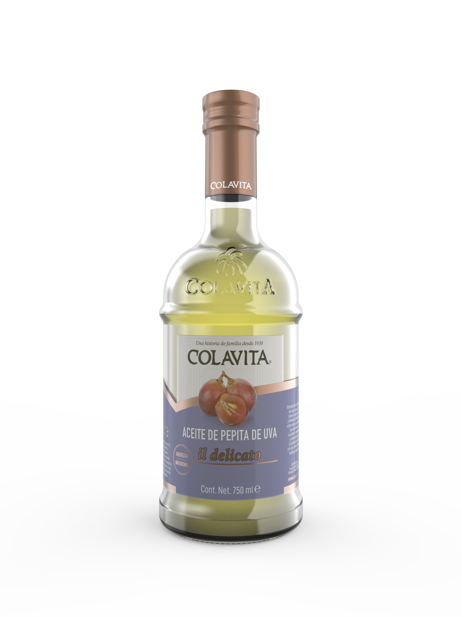 COLAVITA ACEITE PEPITA UVA 750ml