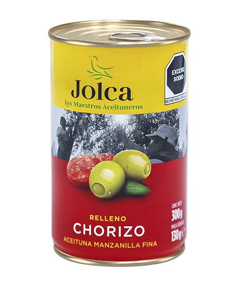 JOLCA ACEITUNA CHORIZO 300g