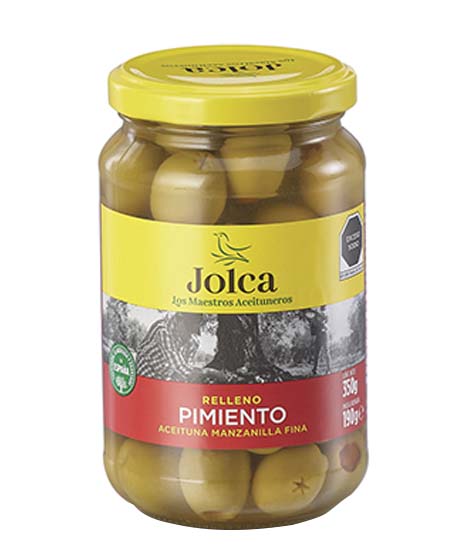 JOLCA ACEITUNA REL PIMIENTO 350g