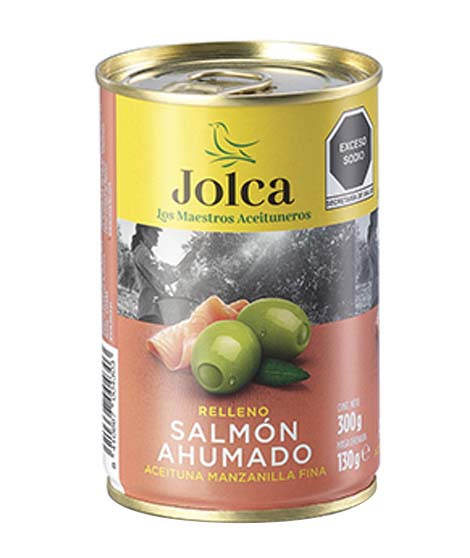 JOLCA ACEITUNA RELL SALMON 12/300g