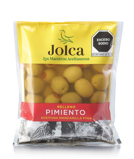 JOLCA ACEITUNA REL PIMIENTO 185g