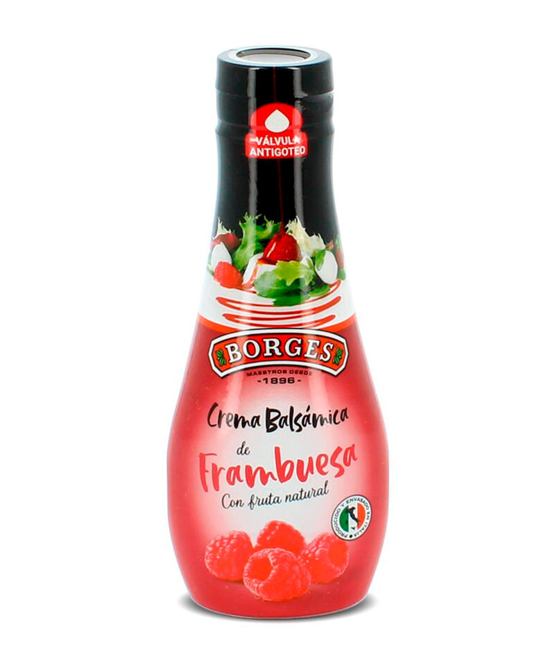 BORGES CREMA BALS FRAMBUESA 8/250ml