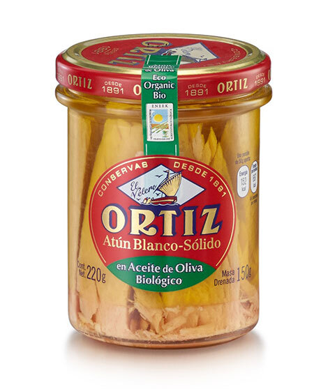 ORTIZ ATUN BLANCO OLIVA 220g ECO