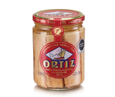 ORTIZ ATUN BLANCO OLIVA 12/400g