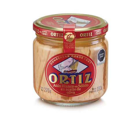 ORTIZ ATUN BLANCO OLIVA 270g