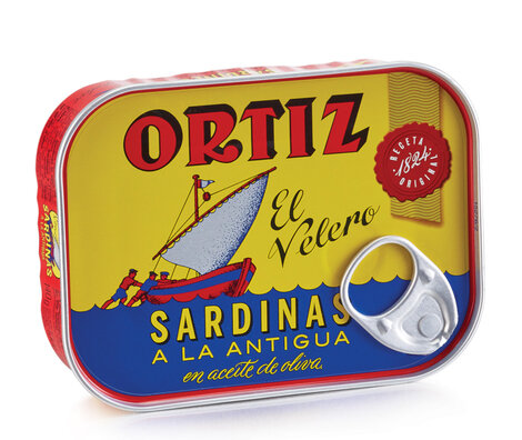 ORTIZ SARDINA ACEITE OLIVA 140g