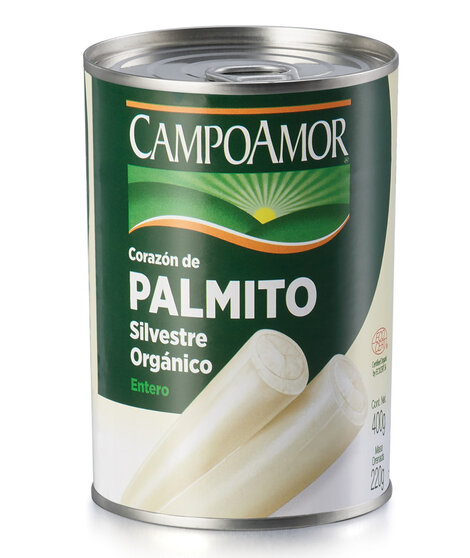 CAMPOAMOR PALMITO ENTERO LATA 12/400g