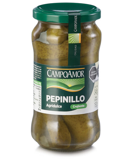 CAMPOAMOR PEPINILLO AGRIDULCE 345g