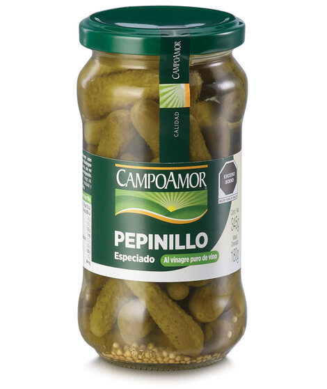 CAMPOAMOR PEPINILLO ESPECIADO 345g