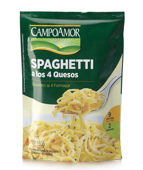 CAMPOAMOR SPAGHETTI 4 QUESOS 160g