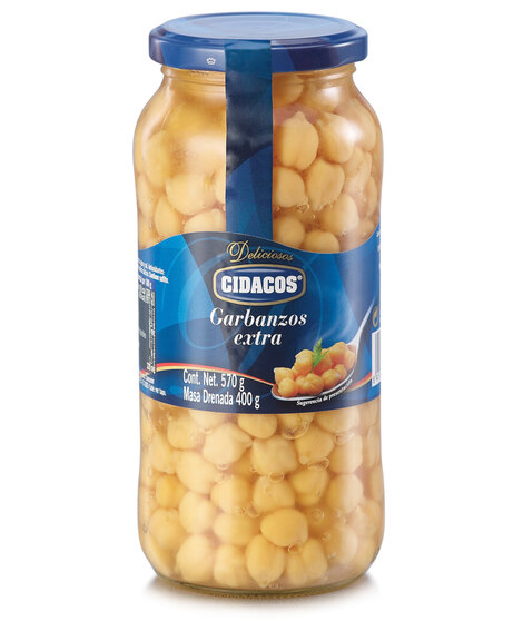 CIDACOS GARBANZOS EXTRA 12/570g