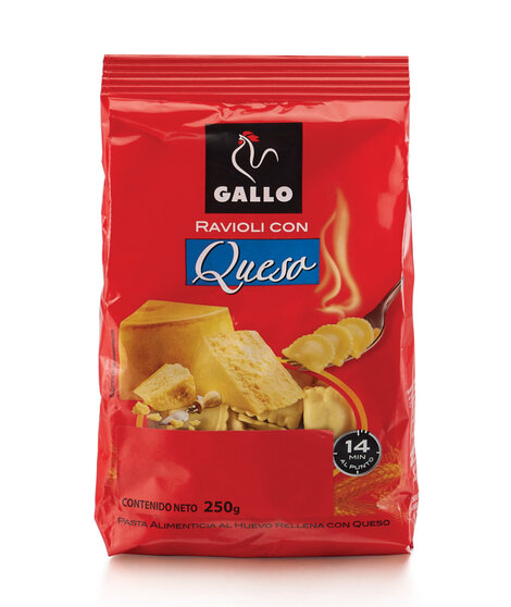 GALLO RAVIOLES QUESO 12/250g