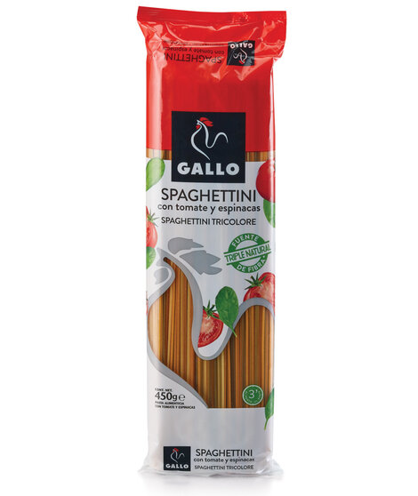 GALLO SPAGHETTINI VEGETALES 450g