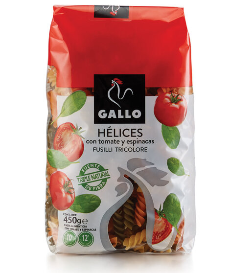 GALLO HELICES VEGETALES 450g