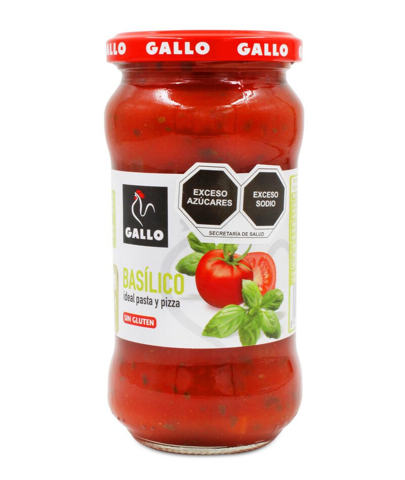 GALLO SALSA BASILICO 350g