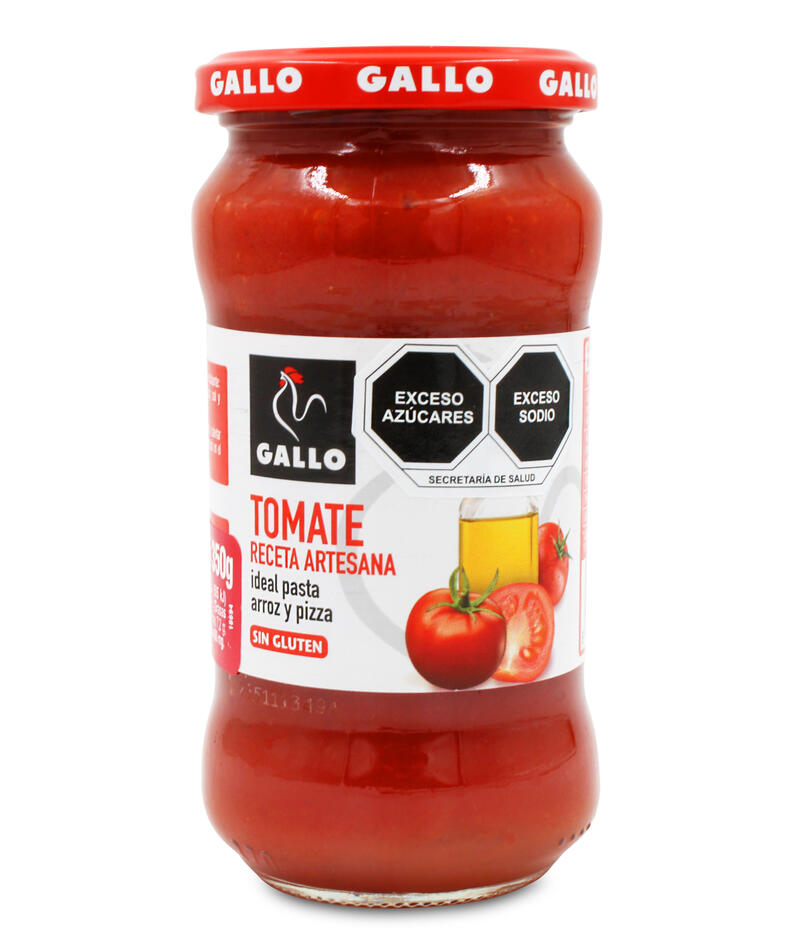 GALLO SALSA TOMATE ARTESANA 8/350g