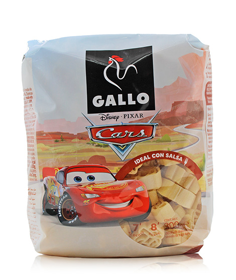 GALLO DISNEY CARS 12/300g