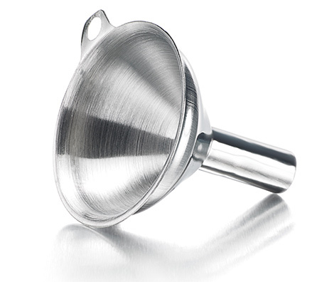 JB EMBUDO MINI ACERO INOX pza