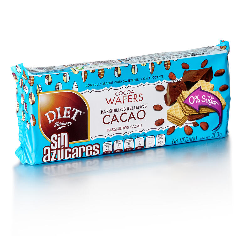 DIET BARQUILLOS RELL CACAO 9/200g