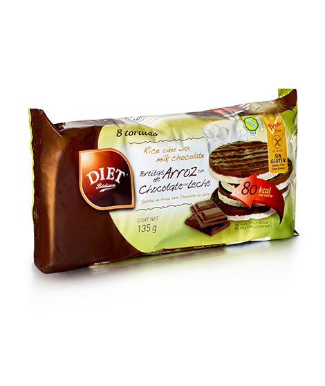 DIET TORTITAS CHOCOLATE 8/135g