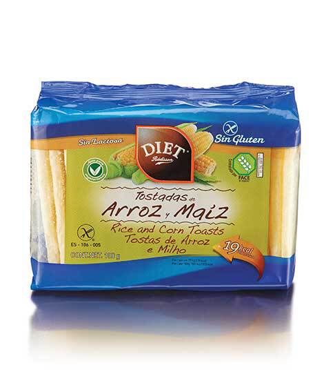 DIET TOSTADAS ARROZ Y MAIZ 9/100g