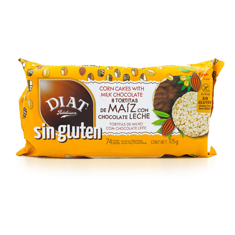 DIET TORTITAS MAIZ Y COCOLATE 125g