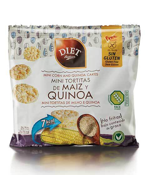 DIET MINI TORTITA QUINOA 50g