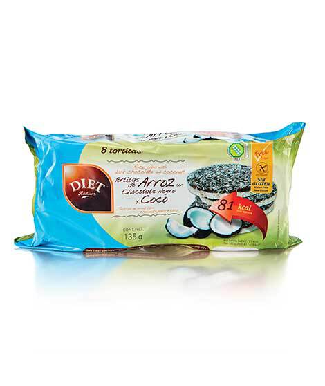 DIET TORTITA CHOCO COCO 8/135g