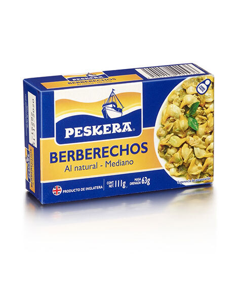 PESKERA BERBERECHOS NATURAL 24/111g