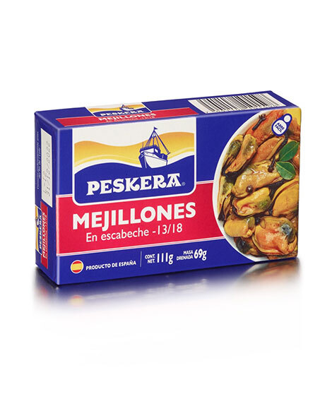 PESKERA MEJILLON ESCABECHE 111g