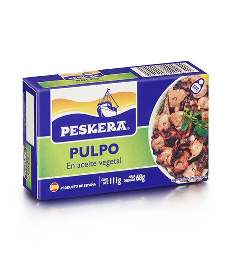 PESKERA PULPO ACEITE VEG 24/111g