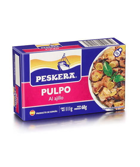 PESKERA PULPO AJILLO 111g