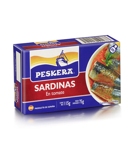 PESKERA SARDINA TOMATE 115g