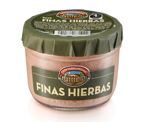 TARRADELLAS PATE FINAS HIERBAS 12/125g