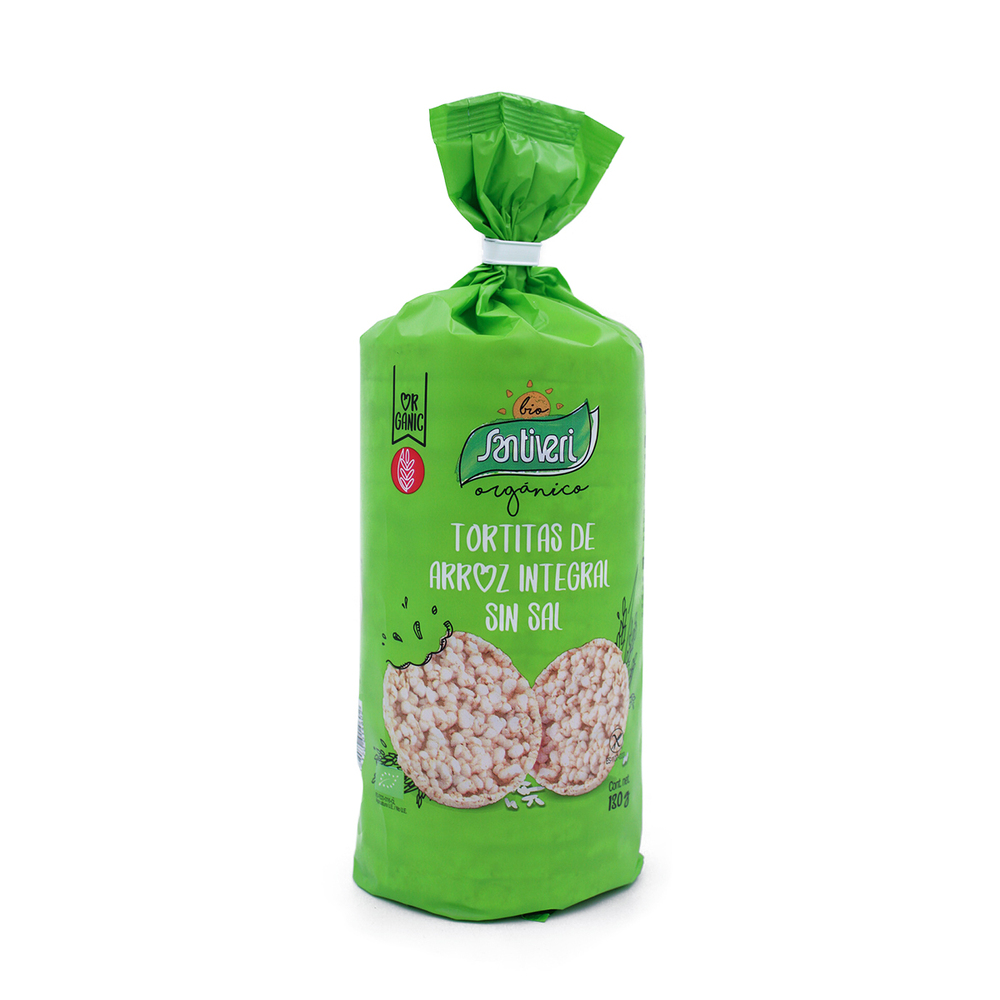 SANTIVERI TORT. ARROZ S/SAL 12/130g