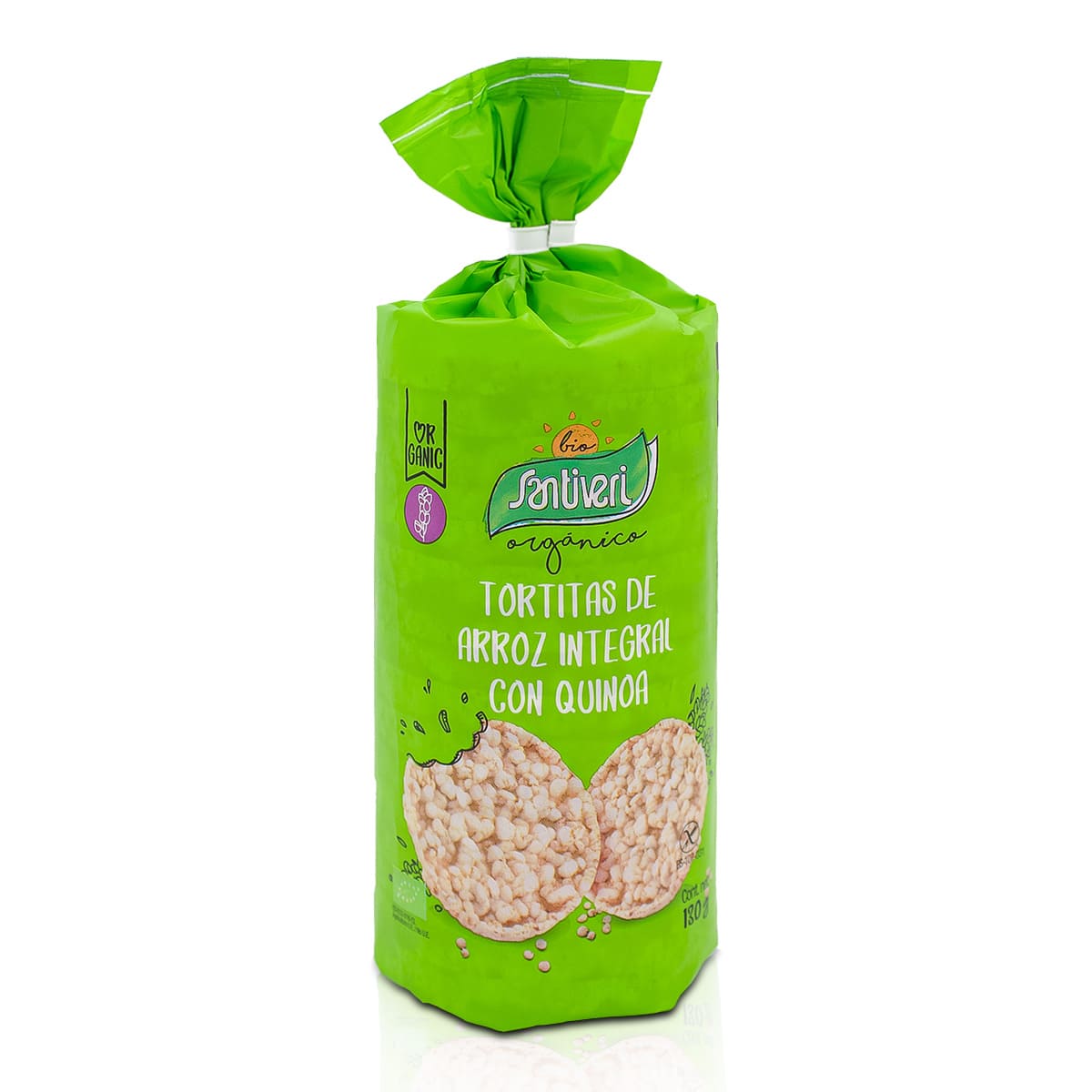 SANTIVERI TORTITA QUINOA 130g ESP