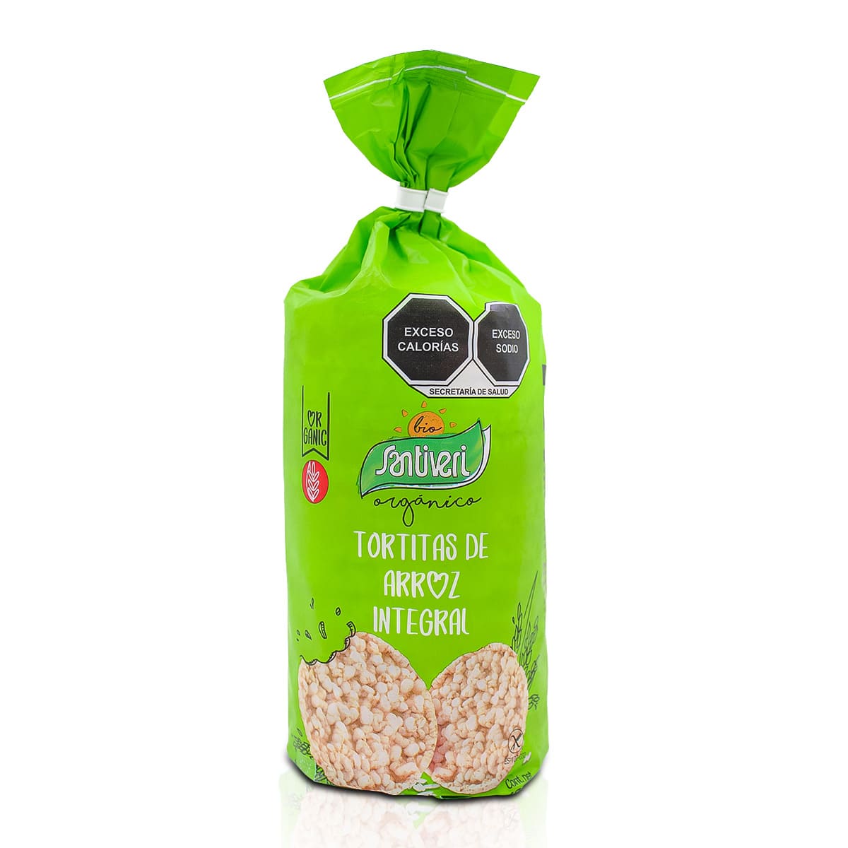 SANTIVERI TORTITA ARROZ BIO 12/125g
