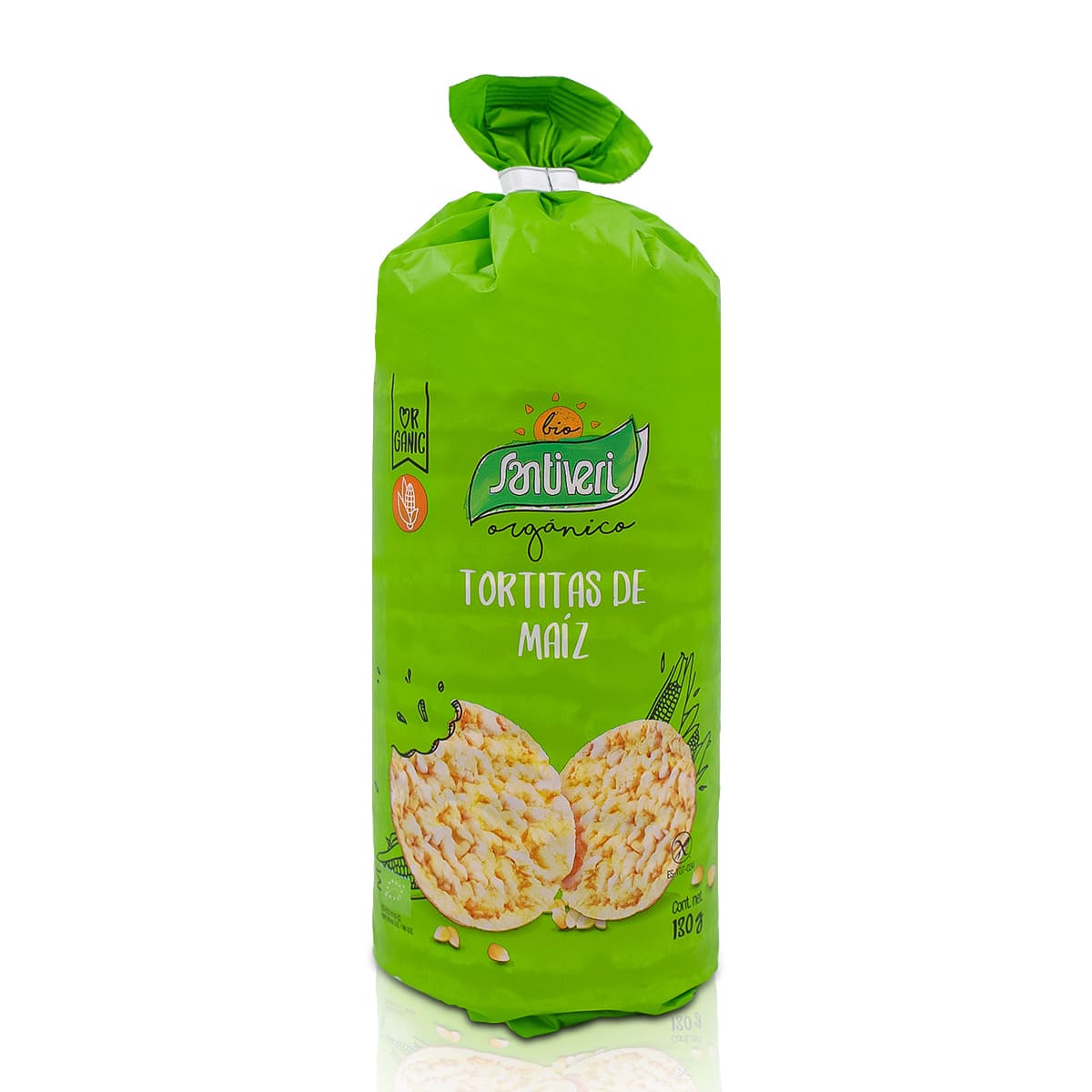 SANTIVERI TORTITA MAIZ BIO 12/130g