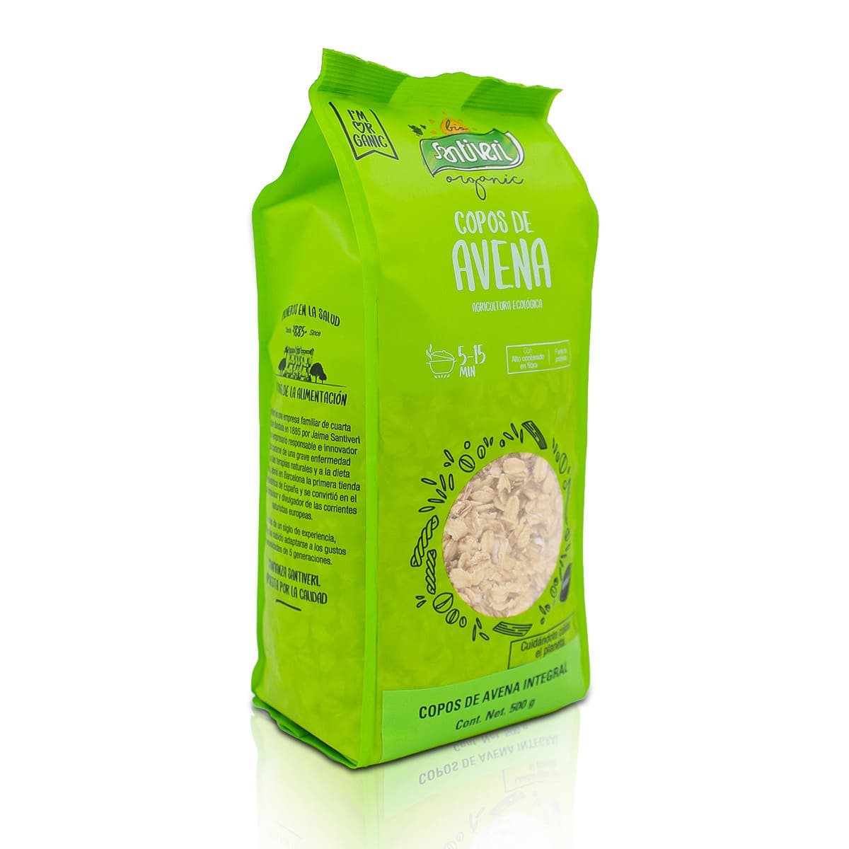 SANTIVERI COPOS AVENA BIO 500g