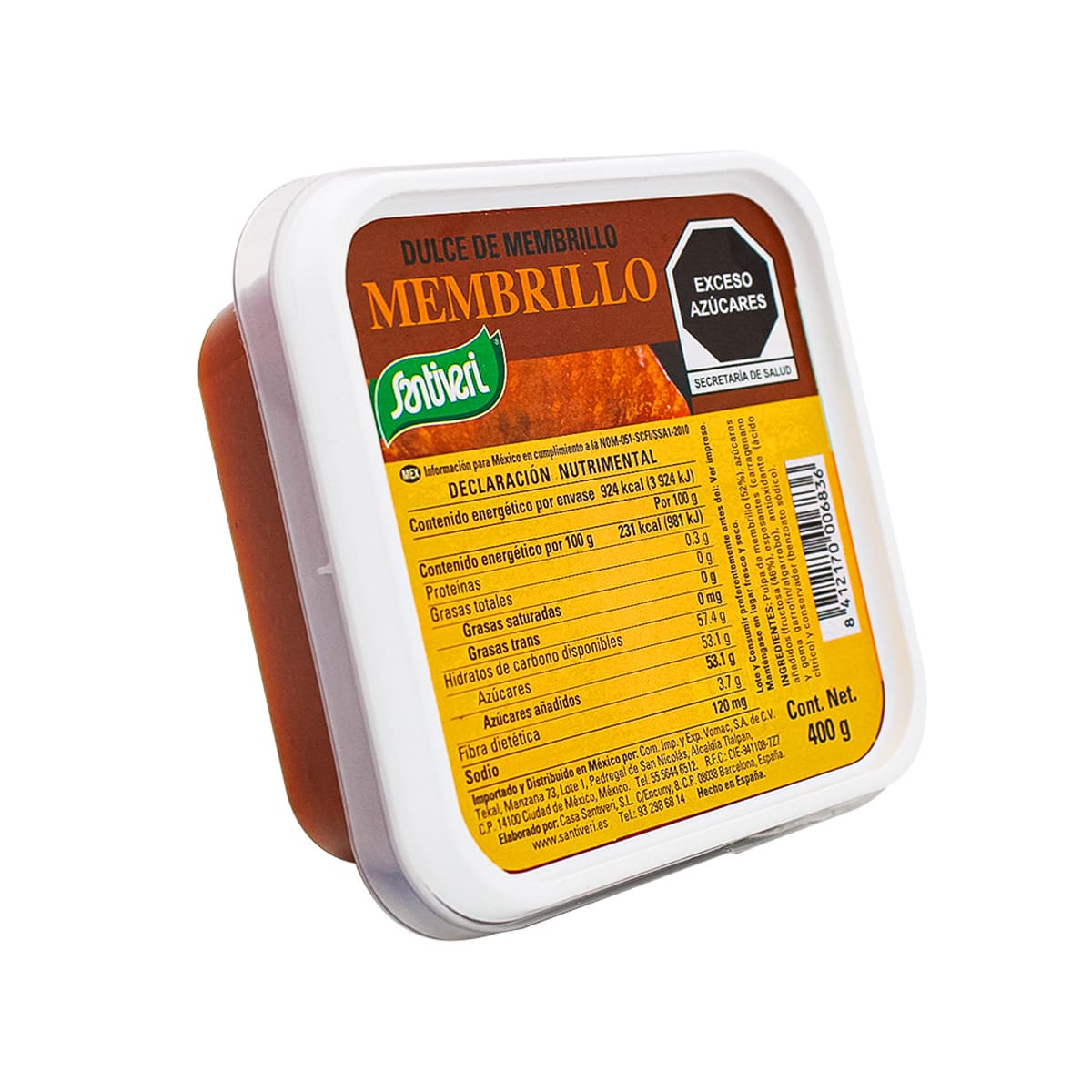 SANTIVERI DULCE MEMBRILLO 12/400g