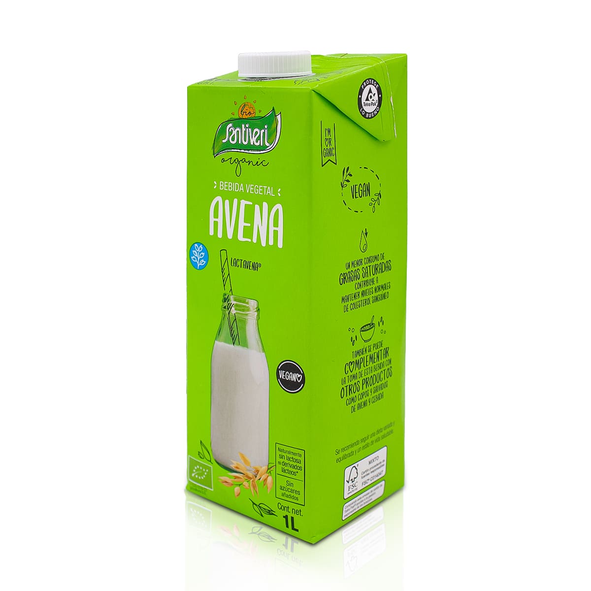 SANTIVERI BEBIDA AVENA BIO 1L