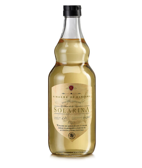 SOLARINA VINAGRE MANZANA 6/750ml